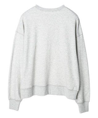 Green Parks アソートロゴ裏毛プルオーバー Light Gray Mixture