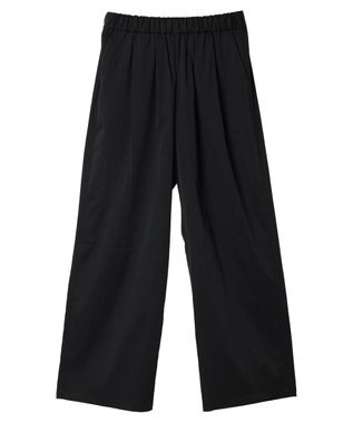 AMERICAN HOLIC イージーケア＋接触冷感ウエストタックワイドパンツ Black