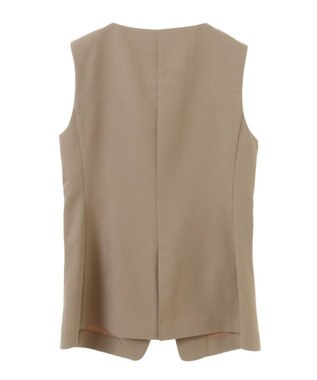 earth music&ecology パールボタンジレ Beige