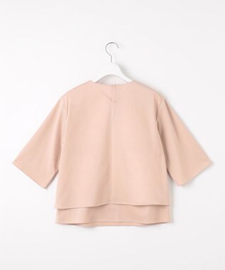 J.PRESS LADIES S 【洗える】トリコットジャージー カットソー ピンク系