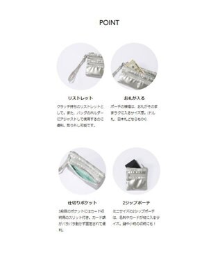 LeSportsac ZIP POUCH SET2/ヒトリップリュウセイ ヒトリップリュウセイ