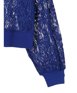 earth music&ecology レースカーディガン Blue