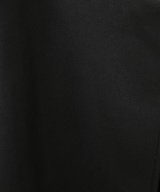 Green Parks フェイクレザーキャミベスト Black