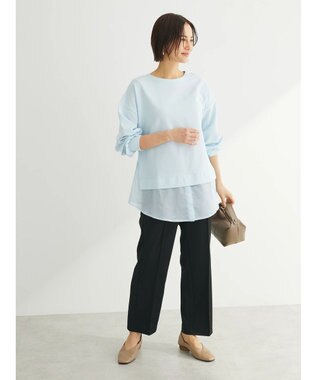 Green Parks 前後２ｗａｙシアードッキングチュニック Sax