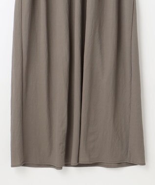 ANY 【洗濯機可能/ストレッチ】ナチュラルワッシャーワンピース ライトモカ