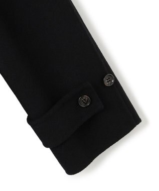 23区 S 【滝沢眞規子さん着用/VERY掲載】MANTECOPureリバー フード ロングコート ブラック系