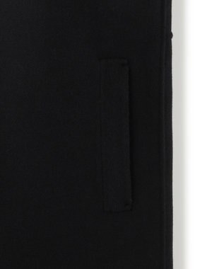 23区 S 【滝沢眞規子さん着用/VERY掲載】MANTECOPureリバー フード ロングコート ブラック系