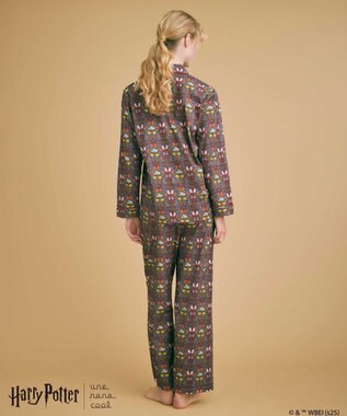 une nana cool 【ハリー・ポッターコラボ】【綿100%】開襟パジャマ レッド