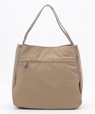 Y'SACCS スクエアすっきりトート Mサイズ ベージュ