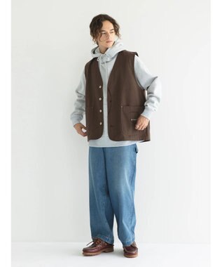 CRAFT STANDARD BOUTIQUE 【リサイクル】ヘビーツイルワークベスト Brown