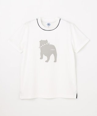 J.PRESS KIDS 【140-170cm】 バックブルTシャツ オフホワイト