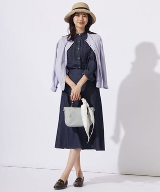 J.PRESS LADIES 【洗える・UVケア・畳める】ブレード ハット ベージュ系1