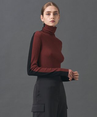 【8/12-9/23期間限定・完全受注生産】エクストラファインメリノニット タートルネックプルオーバー