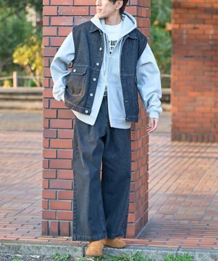 CRAFT STANDARD BOUTIQUE デニムベスト Black