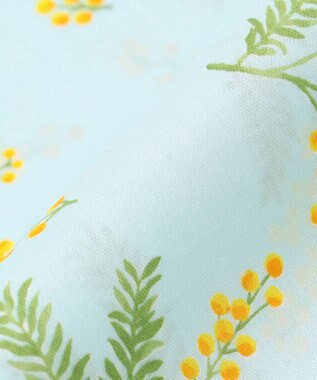 TOCCA HAPPY YELLOW FLOWER HANDKERCHIEF ハンカチ スカイブルー系