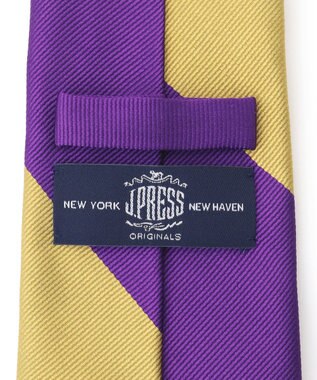J.PRESS MEN 【J.PRESS ORIGINALS】Silk Rep Regimental Tie / Japan Made パープル系1