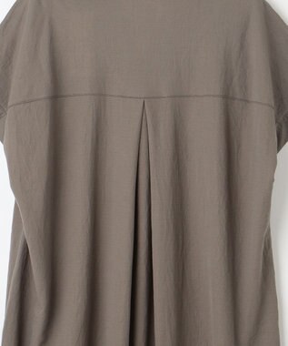 ANY 【洗濯機可能/ストレッチ】ナチュラルワッシャーワンピース ライトモカ