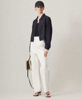 ICB 【洗える】 ウォーターリサイクルデニム オフホワイト系