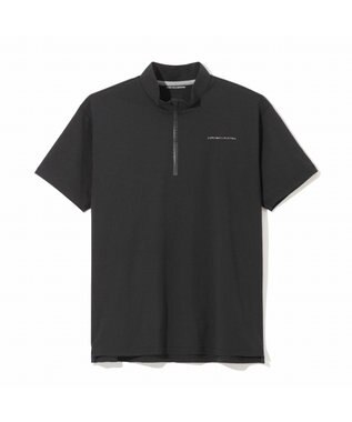 ZERO HALLIBURTON 【吸水速乾・UVケア】 着心地ジッパーモックネックTシャツ ZHG-M5S7b 82953 ブラック