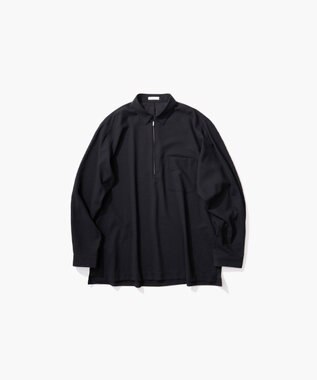 ATON TWIST WOOL WASHER | ジップアップシャツ - UNISEX