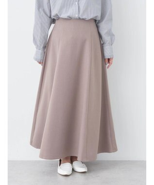 earth music&ecology すきな丈フレアスカート Beige