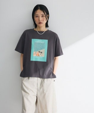 Green Parks フォトボックスＴシャツ Blue