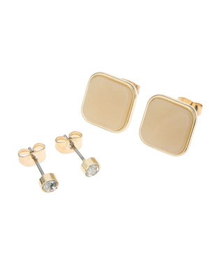 AMERICAN HOLIC カラーセットピアス Ivory