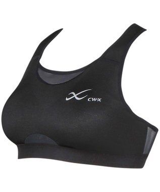 CW-X 【WOMEN】 スポーツゆれケアブラ メッシュ ユレ・ズレをおさえて動きやすい 吸汗速乾（本体） HTY030 /ワコール ブラック
