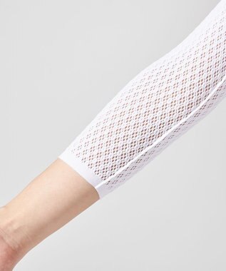 Chacott キシリトールニットアームカバー ホワイト