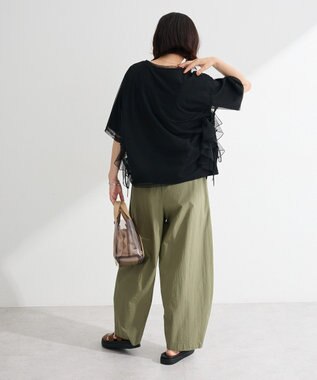 Green Parks ＳＥＴ２点チュール＋半袖ＴＥＥ Black