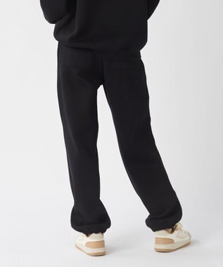 OP／FILA 【Kappa】シンプルロゴ ユニセックススウェットパンツ ブラック