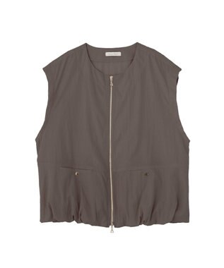 Green Parks ナイロンバルーンベスト Charcoal Gray