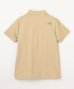 PW CIRCULUS 【WOMEN】ポケットモックネック ゴルフウェア レディース ベージュ系