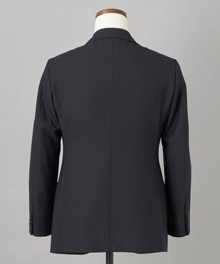 GOTAIRIKU フォーマルシーンにも対応可【ロングシーズン対応】WOOL×POLYESTER ベーシックスーツ（ブラック） ブラック系