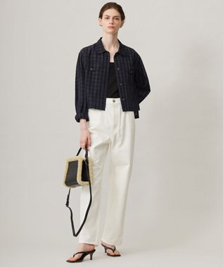 ICB 【洗える】 ウォーターリサイクルデニム オフホワイト系