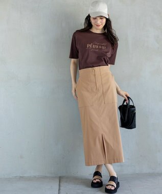 ANY SIS 【UVカット・洗える】シャインカット キャップ ライトベージュ