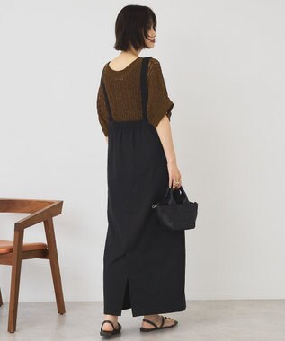 AMERICAN HOLIC 【マルチ機能】フロントZIPツイルジャンスカ Black