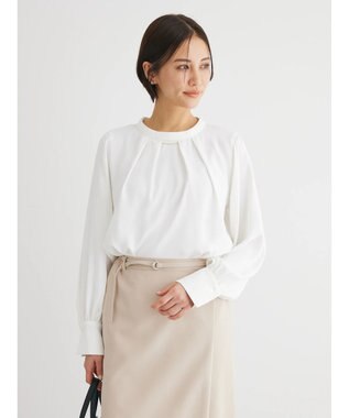 Green Parks ２ｗａｙ　ボウタイアソートブラウス Off White