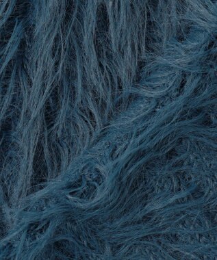 NAVE 【ReNAVE・洗える】メルティーシャギーニット プルオーバー ブルー系