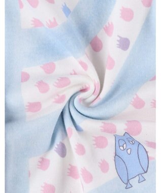 tsumori chisato SLEEP ツモリチサト パジャマ 長袖 長ズボン ルームウェア 綿100%(本体) 肌側起毛 スムース素材 上下セット 前開き tsumori chisato SLEEP UDW443 /ワコール アイボリー