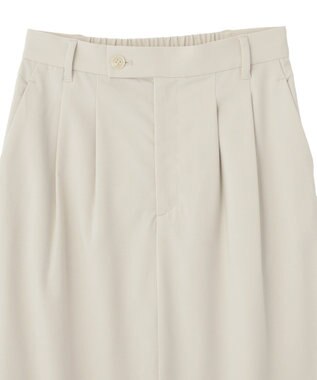 Green Parks イージーケアタック入りスカート Beige