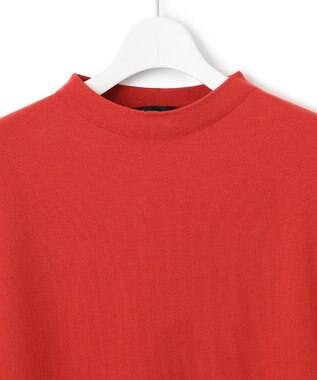 23区 S 【洗える/アンサンブル対応】ヴィスコースストレッチ 半袖 ニット レッド系