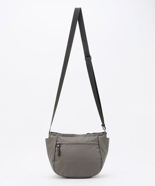 LA BAGAGERIE 【MONICA】ラウンドショルダーバッグ ダークグレー