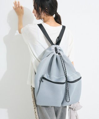 CRAFT STANDARD BOUTIQUE ダブルポケットメッシュバックパック Gray