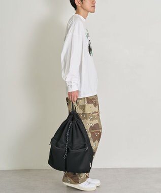 CRAFT STANDARD BOUTIQUE ダブルポケットメッシュバックパック Black