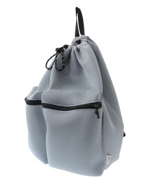 CRAFT STANDARD BOUTIQUE ダブルポケットメッシュバックパック Gray