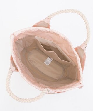 LeSportsac LG DIAMOND TOTE/ピーチブラッシュラフィア ピーチブラッシュラフィア