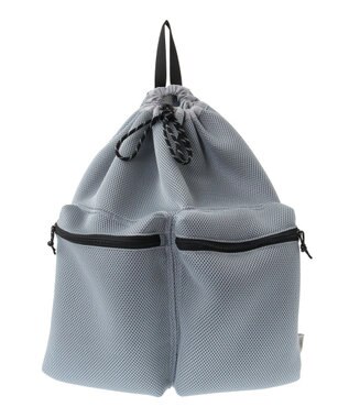 CRAFT STANDARD BOUTIQUE ダブルポケットメッシュバックパック Gray