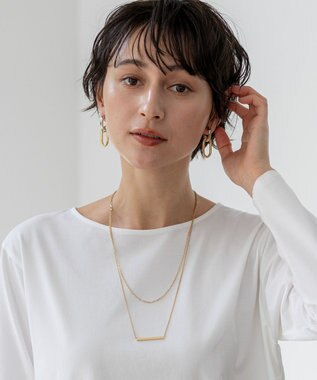 23区 バートップ 2WAY チェーン ネックレス