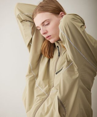 UNFILO MENS ライト ハイストレッチムーブ トラックジャケット [24年商品] スモーキーグリーン